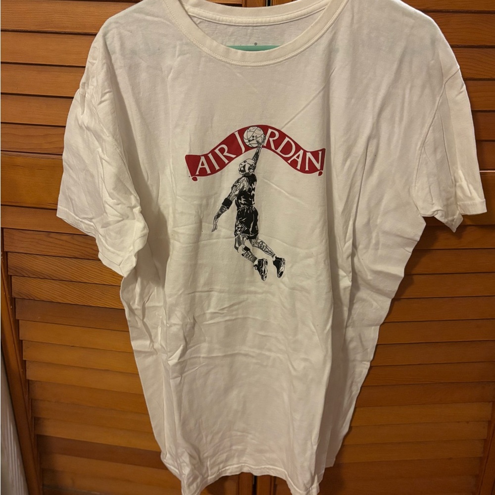 Jordan White Graphic Men's T-Shirt Size XL